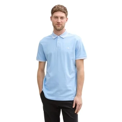 Abbildung von TOM TAILOR Slim Fit T Shirt mit Stretch Anteil, Black, XXXL