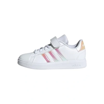 Abbildung von adidas Grand Court 2.0 Shoes Children Tennisschuhe, Cloud White/Iridescent/Cloud White, 30 EU