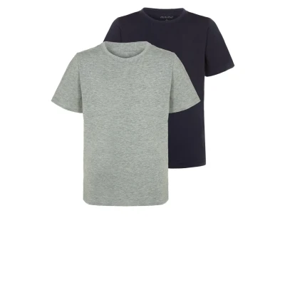 Abbildung von Minymo SS MPACK: 2 Tshirt print für Kinder, Größe: 110, Dark navy