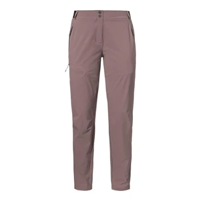 Abbildung von Schöffel Damen Pants Style Blaustein WMS, robuste und leichte Wanderhose aus recyceltem Material, Hose mit 4 Wege Stretch für maximale Bewegungsfreiheit, schnell trocknend, twilight mauve, 40