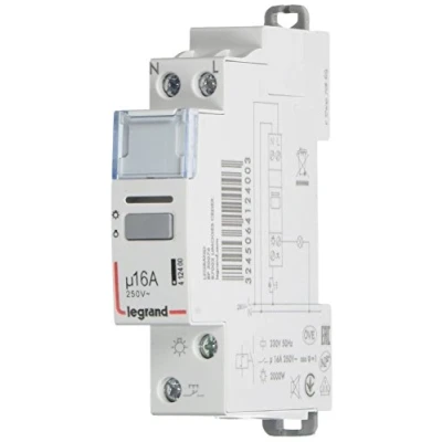 Abbildung von Legrand 412400 CX3 Télerupteur F 16 A 230 V 1 Kontakt