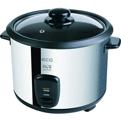 Abbildung von ECG RZ 19 Reiskocher, Steel, 1.8 liters, metallic