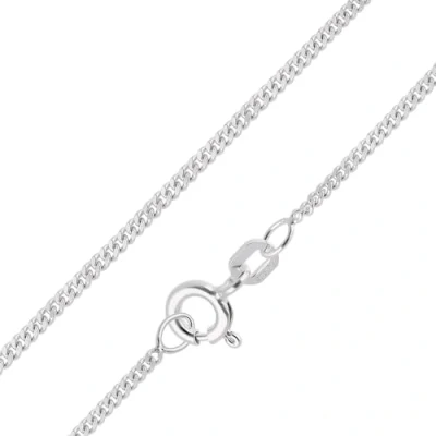 Abbildung von trendor Panzerkette für Anhänger Silber 925 Halskette Breite 1,6 mm zauberhafte Kette Frauen, wunderschöne Silberkette 15711 50 cm