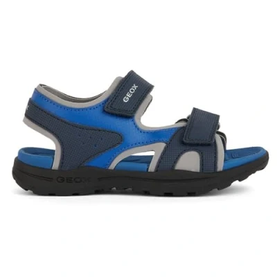 Abbildung von Geox Herren J VANIETT Boy C Sandal, Navy/ROYAL, 37 EU