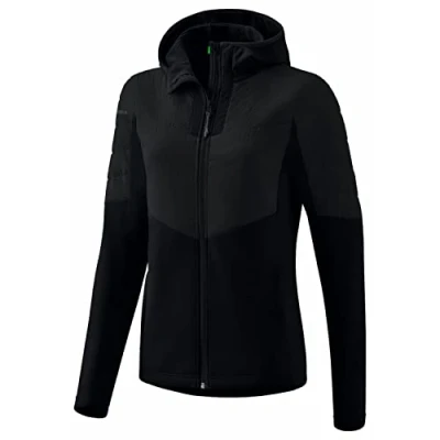 Abbildung von Erima Damen Hybrid Jacke, schwarz, 40