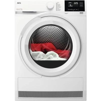 Abbildung von AEG Wärmepumpentrockner 8 kg Serie 7000 SensiDry schonendes &amp; energiesparendes Trockenverfahren A+++ Mengenautomatik Schontrommel Knitterschutz TR7T60680