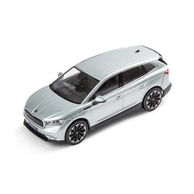Abbildung von Skoda 5LA099300F7B Modellauto ENYAQ iV Miniatur, Maßstab 1:43, Silber