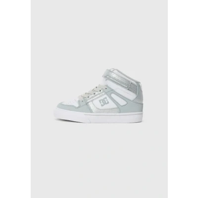Abbildung von DC Shoes PURE Unisex Sneaker high white/silvercoloured für Kinder, Größe: 32, White/silver/coloured Schuhe