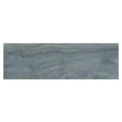 Abbildung von Rayher HOBBY 5360025 Reine Schurwolle, Filzwolle, Kammzug, Beutel 50 g, grau, Märchenwolle