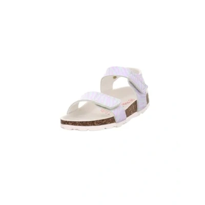Abbildung von Superfit Fussbettpantoffel Sandale, Hellgrün/Rosa 7510, 29 EU Weit
