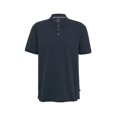 Abbildung von QS Poloshirt, Herren, Größe: Large, Tiefblau