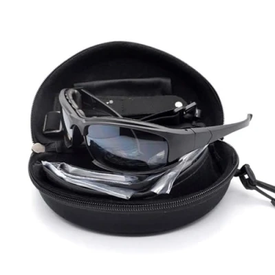 Abbildung von Tryway X7 Sonnenbrille UV400 Objektiv Taktische Brille Herren Kit War Game Schießbrille Outdoor Radfahren Gafas
