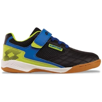 Abbildung von Lotto Unisex Kinder Sneaker, Black Blue, 27 EU