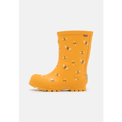 Abbildung von Viking Jolly Print Gummistiefel, Yellow/Black, Size 33, Kindergummistiefel