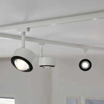 Abbildung von Paulmann Schienensystem Leuchten »URail Schienenspot Aldan Einzelspot 498lm 8W 2700K 230V Weiß, Schwarz«, (1 tlg.), dimmbar