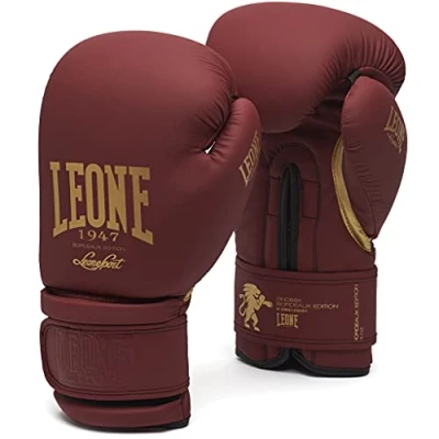 Abbildung von LEONE 1947, Boxhandschuhe der Bordeaux Edition, Unisex Erwachsene, Bordeaux, 12 OZ, GN059X