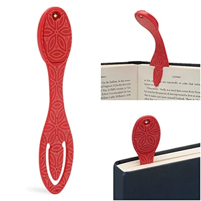 Abbildung von Gifts for Readers &amp; Writers Flexilight Leselampe 2 in 1 Lesezeichen Buch Licht LED Clip On Kinder und Erwachsene Buchlampe Buchzubehör Geschenk für Leser, Buchliebhaber