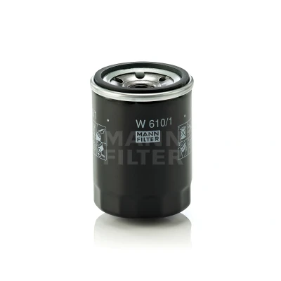 Abbildung von MANN FILTER W 610/1 Ölfilter 3/4 16 UNF mit einem Rücklaufsperrventil Anschraubfilter SUZUKI: Vitara I Off Road Cabrio, SJ 413, SX4 II S Cross