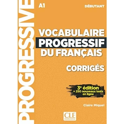 Abbildung von Vocabulaire progressif du Francais niveau debutant A1 klucz 3ed: Corriges