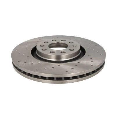 Abbildung von ABE C4A036ABE Bremsscheibe Vorderachse 320 30 5 112 gelocht/innenbel. lackiert AUDI: A4 B8 Avant, B7 B5 Saloon