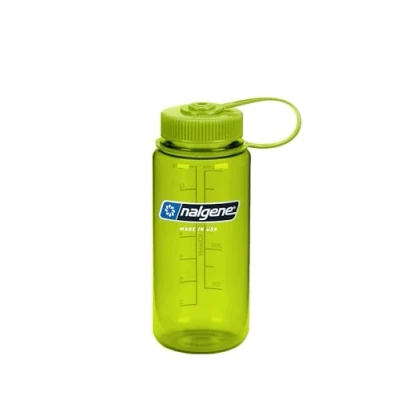 Abbildung von Nalgene Sustain Tritan BPA freie Wasserflasche aus 50% Plastikmüll, 473 ml, breite Öffnung, Frühlingsgrün, Grün Spring Green