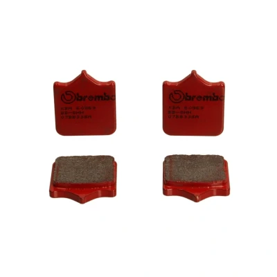 Abbildung von Bremsbeläge BREMBO MT07BB33SA