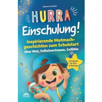 Abbildung von Hurra Einschulung! Inspirierende Mutmachgeschichten zum Schullstart über Mut, Selbstvertrauen, Gefühle I Geschenk zur Einschulung, Schultüte für Jungs