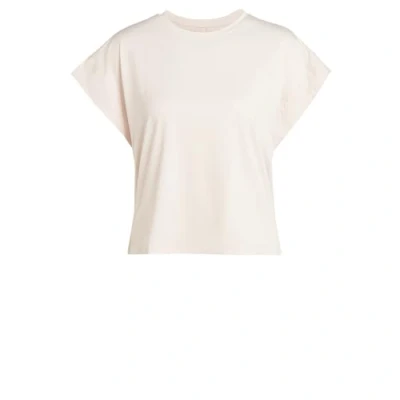 Abbildung von adidas Performance Studio Sport Tshirt, Damen, Größe: Medium, Putty mauve grey two