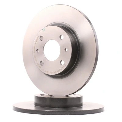 Abbildung von Bremsscheibe BREMBO 8508611 vorne, voll, 1 Stück