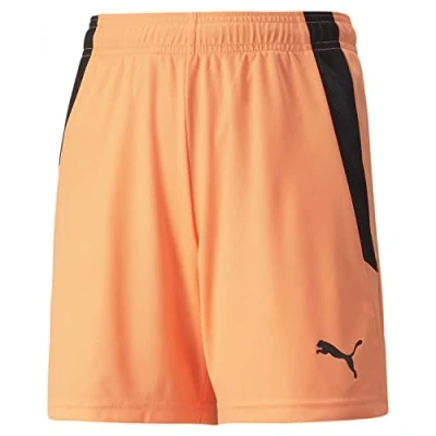 Abbildung von puma Unisex Kinder Teamliga Jr Shorts, Neon Citrus Schwarz, 140 EU