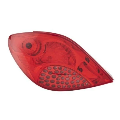 Abbildung von HELLA 2VP 354 038 011 Rückleuchte links P21W, PY21W, W5W 12 ohne Glühlampen mit Lampenträger PEUGEOT: 207 Hatchback