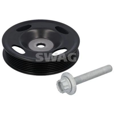 Abbildung von SWAG 33 10 9962 Kurbelwellenriemenscheibe 6PK 135mm mit Schrauben, Dichtring VOLKSWAGEN: Golf 5, Scirocco III, Plus / Crossgolf