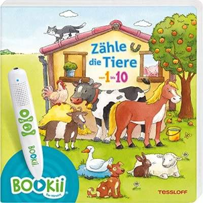 Abbildung von BOOKii® Zähle die Tiere von 1 bis 10: Antippen, Spielen, Lernen (BOOKii / Lernen)