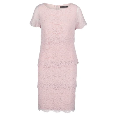 Abbildung von Vera Mont Kurzarm Etuikleid, Damen, Größe: 36, Foggy rose
