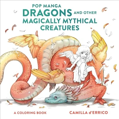 Abbildung von Pop Manga Dragons and Other Magically Mythical Creatures: A Coloring Book
