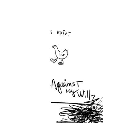 Abbildung von I exist, against my will (my autistic diaries)