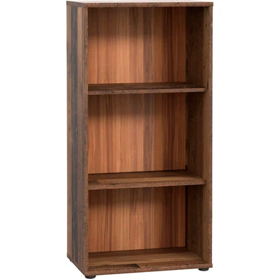 Abbildung von FORTE TEMPRA 2 Regal mit Einlegeböden, Holzwerkstoff, Old Wood Vintage Dekor, (B x H T) 54 111,1 34,8 cm
