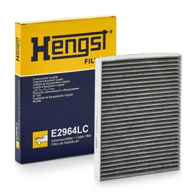 Abbildung von HENGST FILTER E2964LC Innenraumfilter Aktivkohlefilter 240 190 23 FORD: FIESTA 6, 7, B Max