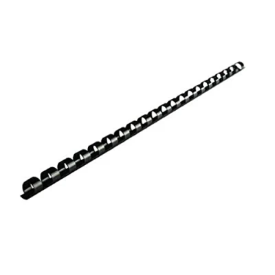 Abbildung von Fellowes 6 mm Plastikbinderücken schwarz (100 Stück)