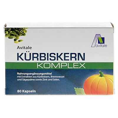 Abbildung von Kürbiskern Komplex Kapseln