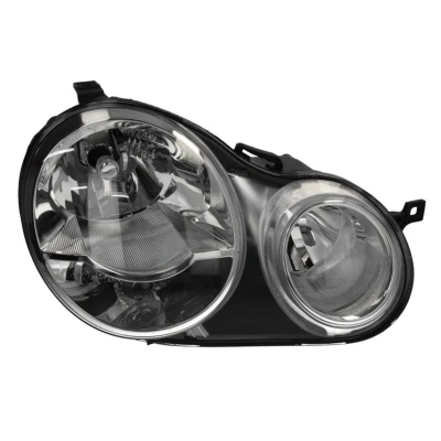 Abbildung von VALEO ORIGINAL PART 088184 Scheinwerfer rechts H7, H1 Halogen transparent mit Abblendlicht für Rechtsverkehr Stellmotor LWR