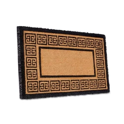 Abbildung von Villeroy &amp; Boch 1856 Kokos Fußmatte für Innen und geschützen Außenbereich rutschfeste Schmutzfangmatte Natur, Kokosmatte Outdoor Ornament, Wetterfest Flur, Terrasse, Eingangsbereich 50x80cm