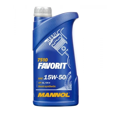 Abbildung von Mannol Favorit 15W 50 1l Motoröl MN7510 1 VOLKSWAGEN: Golf 4, 5, Polo IV Hatchback, AUDI: A6 C6 Avant, A3 Sportback, A4 B7 Avant