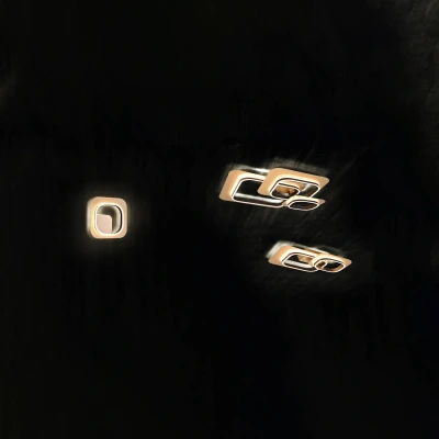 Abbildung von TRIO Leuchten LED Deckenleuchte »Lugo«, 1 flammig, Leuchtmittel Board fest integriert, Deckenlampe schwarz gold 3 Dimmstufen warmweiß Deko Leuchte Wohnzimmer
