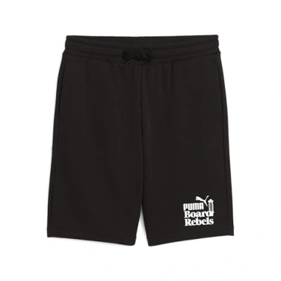 Abbildung von Puma MID90S LONG Unisex kurze Sporthose für Kinder, Größe: 128, Black