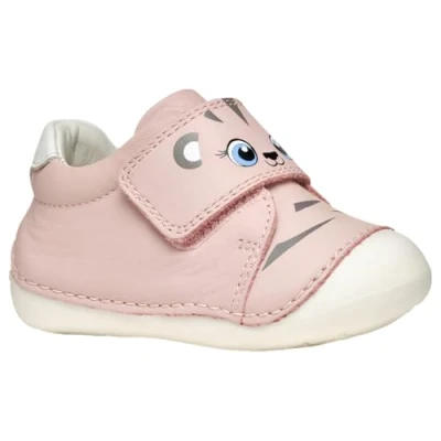 Abbildung von Geox Tutim Klettschuh für Kinder, Größe: 19, Rose white Schuhe