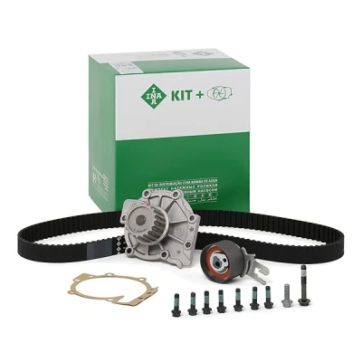 Abbildung von INA 530 0582 30 Wasserpumpe + Zahnriemensatz mit VOLVO: XC70 II Estate, S80 I, V70 2