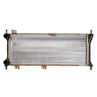 Abbildung von NRF 58225 Kühler, Motorkühlung Aluminium 580 250 24 Kühlrippen mechanisch gefügt FIAT: Panda I Hatchback