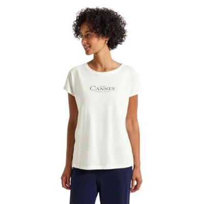 Abbildung von STREET ONE Shirttop, mit Folien Wording