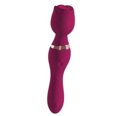 Abbildung von You2Toys Rosenrot Thumping Wand klopfender G Punkt Vibrator, mit 10 unterschiedlichen Klopfmodi, in Rot